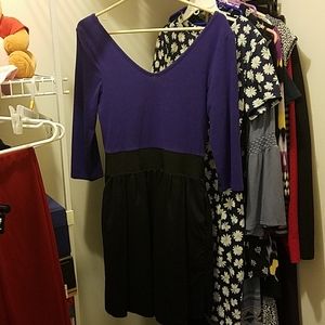 3/4 sleeve dress WITH POCKETS